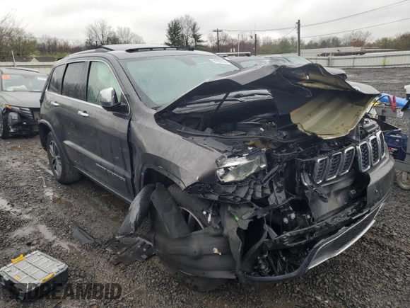 2018 Jeep Grand Cherokee Limited with VIN 1C4RJFBG5JC280662, listed as a Copart auction lot 51807205 with 123,638 mi miles and Salvage Title. Bid and sale history available at DreamBid. Image 4.