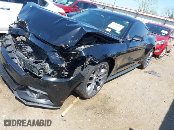 2016 Ford Mustang EcoBoost with VIN 1FA6P8TH0G5252453, listed as a IAAI auction lot 42002358 with 107,235 mi miles and . Bid and sale history available at DreamBid. Image 18.