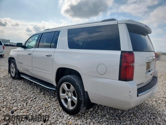 2017 Chevrolet Suburban Premier with VIN 1GNSCJKC1HR374998, listed as a Copart auction lot 60498905 with 240,652 mi miles and Salvage title. Bid and sale history available at DreamBid. Image 2.