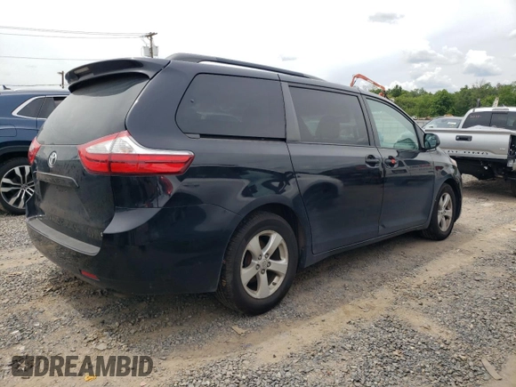 2015 Toyota Sienna LE AAS z VIN 5TDKK3DCXFS541460, wystawiony jako Copart lot #58171725 z przebiegiem 192 174 mil mil oraz Szkoda całkowita • Salvage title. Historia ofert i sprzedaży dostępna na DreamBid. Obrazek 3.