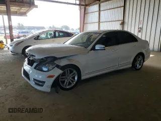 2013 Mercedes-Benz C-Class C 250 Sport with VIN WDDGF4HB0DF990649, listed as a Copart auction lot 51649605 with 133,237 mi miles and Salvage Title. Bid and sale history available at carsss.com. Image 1.