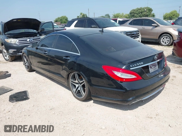 2013 Mercedes-Benz CLS-Class CLS 550 with VIN WDDLJ7DB9DA084503, listed as a IAAI auction lot 41928903 with 129,184 mi miles. Bid and sale history available at carsss.com. Image 3.