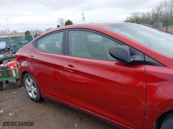 2011 Hyundai Elantra Ltd with VIN KMHDH4AE2BU149562, listed as a IAAI auction lot 41897923 with 169,346 mi miles. Bid and sale history available at carsss.com. Image 13.