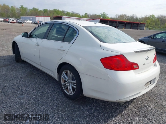 2011 Infiniti G37 Sedan Journey with VIN JN1CV6AP3BM505851, listed as a IAAI auction lot 42072092 with 27,346 mi miles. Bid and sale history available at carsss.com. Image 3.