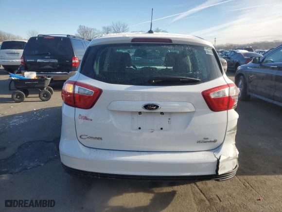 2014 Ford C-Max Hybrid SE with VIN 1FADP5AU7EL517688, listed as a Copart auction lot 41751485 with 58,343 mi miles and Salvage Title. Bid and sale history available at carsss.com. Image 6.