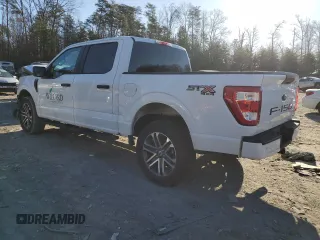 2022 Ford F-150 XL with VIN 1FTFW1E86NFA43114, listed as a Copart auction lot 49615245 with 66,614 mi miles and Salvage Title. Bid and sale history available at carsss.com. Image 2.