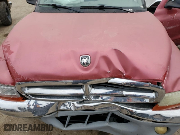 2003 Dodge Dakota SLT with VIN 1D7HL48N33S265110, listed as a Copart auction lot 41627715 with 117,682 mi miles and Salvage Title. Bid and sale history available at carsss.com. Image 12.