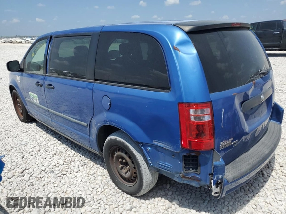 2008 Dodge Grand Caravan SE with VIN 2D8HN44H08R677094, listed as a Copart auction lot 66573804 with 210,318 mi miles and Clean Title. Bid and sale history available at DreamBid. Image 2.