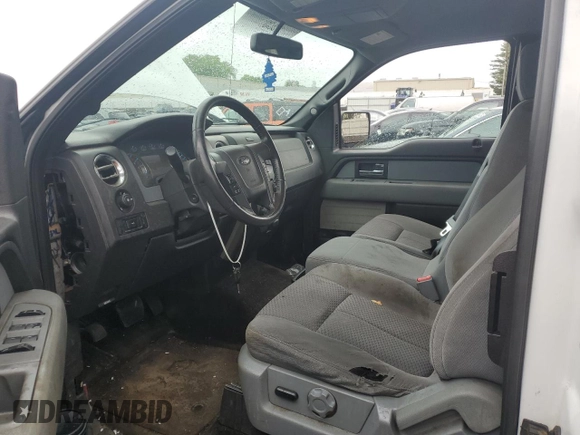 2014 Ford F-150 XL with VIN 1FTEX1EM7EFB23883, listed as a Copart auction lot 55429125 with 74,002 mi miles and Salvage title. Bid and sale history available at DreamBid. Image 7.