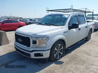 2019 Ford F-150 XL with VIN 1FTEW1CP3KKD55769, listed as a IAAI auction lot 41965874 with 114,317 mi miles and . Bid and sale history available at DreamBid. Image 2.
