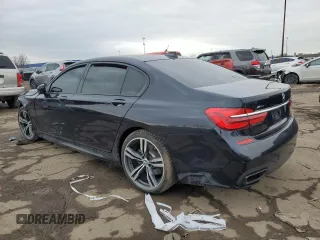 2017 BMW 7 Series ALPINA B7 xDrive with VIN WBA7F2C58HG421318, listed as a Copart auction lot 83636614 with Not provided miles and Salvage title. Bid and sale history available at DreamBid. Image 2.