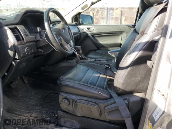 2020 Ford Ranger XL with VIN 1FTER1EH9LLA58935, listed as a Copart auction lot 56189695 with 14,283 mi miles and Salvage Title. Bid and sale history available at DreamBid. Image 7.