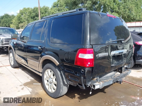 2012 Ford Expedition XLT with VIN 1FMJU1J56CEF01812, listed as a IAAI auction lot 42506606 with 243,650 mi miles and . Bid and sale history available at DreamBid. Image 3.