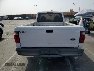 2002 Ford Ranger XL Fleet with VIN 1FTYR10E02PA63992, listed as a Copart auction lot 74987714 with 188,731 mi miles and Salvage Title. Bid and sale history available at carsss.com. Image 6.