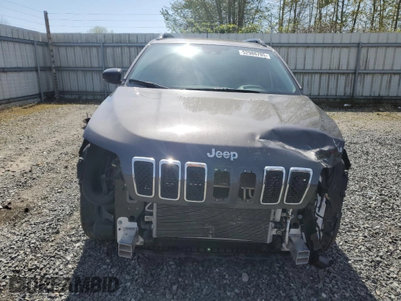 2022 Jeep Cherokee Latitude Lux with VIN 1C4PJMMN4ND503829, listed as a Copart auction lot 52988705 with 55,385 mi miles and Salvage title. Bid and sale history available at DreamBid. Image 5.