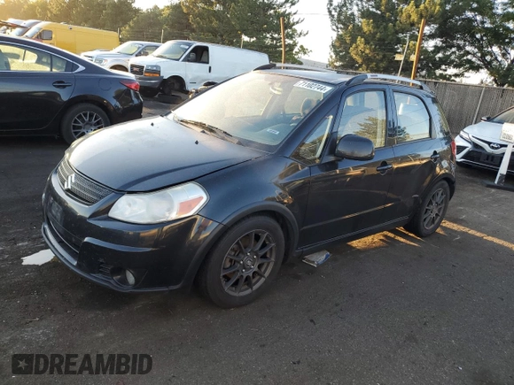 2009 Suzuki SX4 Man Touring Pkg AWD with VIN JS2YB417195101117, listed as a Copart auction lot 71102744 with 137,707 mi miles and Salvage Title. Bid and sale history available at carsss.com. Image 1.