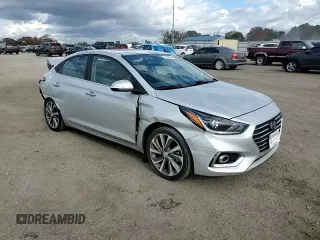 2021 Hyundai Accent Limited with VIN 3KPC34A64ME145005, listed as a Copart auction lot 85320034 with 43,701 mi miles and Salvage Title. Bid and sale history available at carsss.com. Image 10.