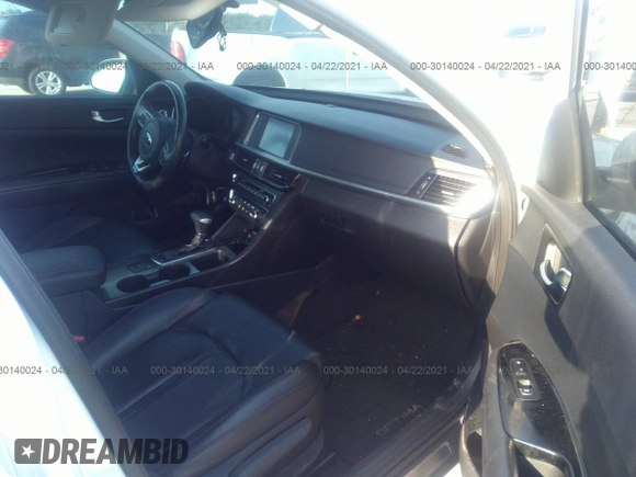2016 Kia Optima SX Turbo with VIN 5XXGW4L2XGG012067, listed as a IAAI auction lot 41696176 with 81,520 mi miles and . Bid and sale history available at carsss.com. Image 5.