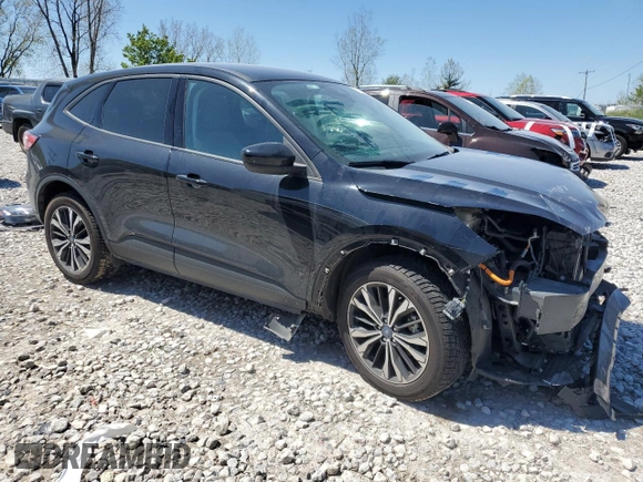 2021 Ford Escape SE Hybrid with VIN 1FMCU9BZ3MUA26006, listed as a Copart auction lot 55714155 with 99,786 mi miles and Salvage title. Bid and sale history available at DreamBid. Image 4.