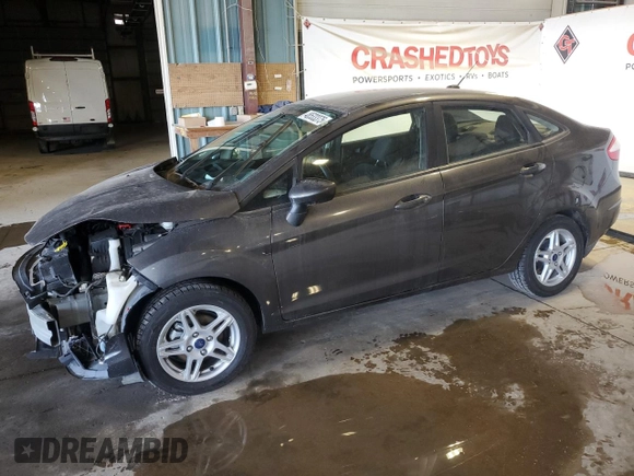 2017 Ford Fiesta SE with VIN 3FADP4BJ7HM140541, listed as a Copart auction lot 48533375 with 83,211 mi miles and Salvage Title. Bid and sale history available at carsss.com. Image 1.