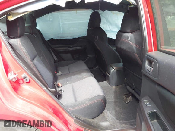 2016 Subaru WRX with VIN JF1VA1B69G9834421, listed as a IAAI auction lot 41811921 with 57,964 mi miles. Bid and sale history available at carsss.com. Image 8.