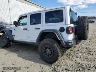 2023 Jeep Wrangler Rubicon with VIN 1C4JJXFG2PW568871, listed as a Copart auction lot 47466114 with 36,822 mi miles and Salvage Title. Bid and sale history available at carsss.com. Image 2.