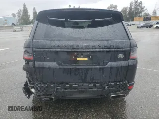 2021 Land Rover Range Rover Sport HSE Silver Edition with VIN SALWR2SU6MA755710, listed as a Copart auction lot 49348185 with 42,871 mi miles and Salvage title. Bid and sale history available at DreamBid. Image 6.