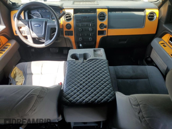 2012 Ford F-150 XL with VIN 1FTFW1ET9CFD07167, listed as a Copart auction lot 58078515 with 235,200 mi miles and Salvage title. Bid and sale history available at DreamBid. Image 8.