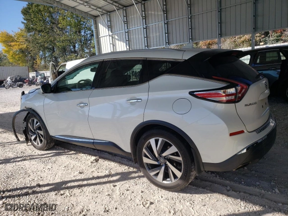 2018 Nissan Murano Platinum with VIN 5N1AZ2MHXJN199371, listed as a Copart auction lot 77049424 with 81,270 mi miles and Salvage Title. Bid and sale history available at carsss.com. Image 2.
