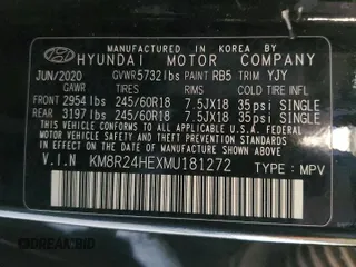 2021 Hyundai Palisade SEL z VIN KM8R24HEXMU181272, wystawiony jako Copart lot #73129624 z przebiegiem 118 541 mil mil oraz Szkoda całkowita • Salvage title. Historia ofert i sprzedaży dostępna na DreamBid. Obrazek 14.
