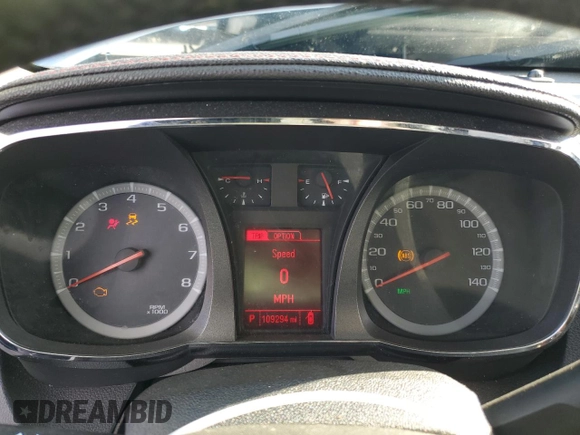 2014 GMC Terrain SLE with VIN 2GKFLRE31E6247622, listed as a Copart auction lot 80209594 with 109,294 mi miles and Salvage title. Bid and sale history available at DreamBid. Image 9.