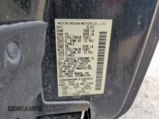 2008 Nissan Titan XE with VIN 1N6BA06A08N310084, listed as a Copart auction lot 58950565 with 208,055 mi miles and Salvage title. Bid and sale history available at DreamBid. Image 13.