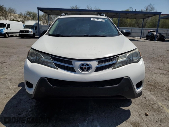 2014 Toyota RAV4 LE with VIN JTMZFREV7EJ018804, listed as a Copart auction lot 62738795 with 97,265 mi miles and Salvage title. Bid and sale history available at DreamBid. Image 5.