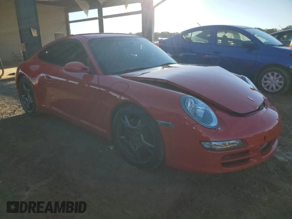 2008 Porsche 911 Carrera S with VIN WP0AB29998S731098, listed as a Copart auction lot 80734494 with 52,742 mi miles and Salvage Title. Bid and sale history available at DreamBid. Image 4.