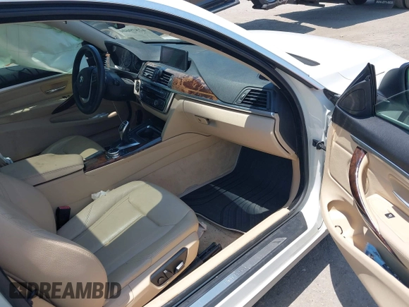 2014 BMW 4 Series 435i with VIN WBA3R1C52EF729201, listed as a IAAI auction lot 42579604 with 145,277 mi miles and . Bid and sale history available at DreamBid. Image 5.