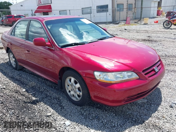 2002 Honda Accord EX z VIN 1HGCG56682A101609, wystawiony jako IAAI lot #42377233 z przebiegiem 154 658 mil mil oraz . Historia ofert i sprzedaży dostępna na DreamBid. Obrazek 1.