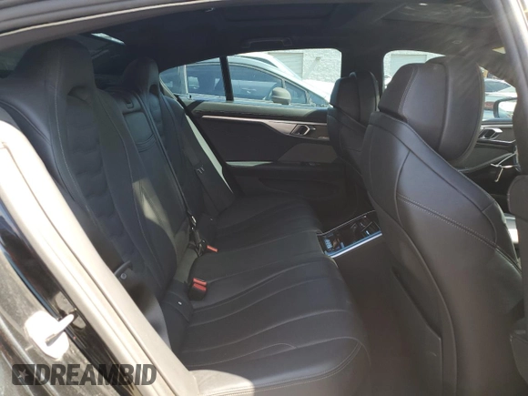 2022 BMW 8 Series M850i with VIN WBAGV8C02NCK08667, listed as a Copart auction lot 50335155 with 22,737 mi miles and Salvage title. Bid and sale history available at DreamBid. Image 10.