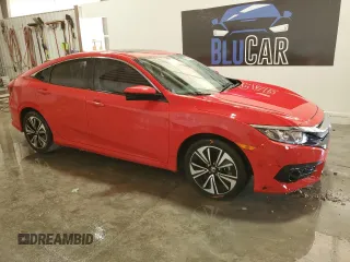 2017 Honda Civic EX-T with VIN 2HGFC1E34HH651070, listed as a Copart auction lot 81829134 with 44,690 mi miles and Clean Title. Bid and sale history available at DreamBid. Image 4.