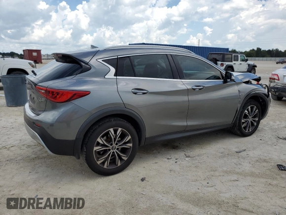 2017 Infiniti QX30 Luxury with VIN SJKCH5CR3HA030285, listed as a Copart auction lot 71779244 with 74,646 mi miles and Salvage Title. Bid and sale history available at carsss.com. Image 3.