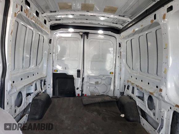 2019 Ford Transit with VIN 1FTYR2CM1KKA09221, listed as a Copart auction lot 56328235 with 223,051 mi miles and Salvage title. Bid and sale history available at DreamBid. Image 10.