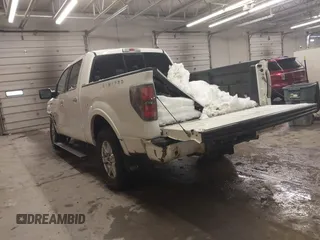 2011 Ford F-150 Lariat with VIN 1FTFW1E64BFA64148, listed as a IAAI auction lot 41508631 with 134,890 mi miles. Bid and sale history available at carsss.com. Image 3.