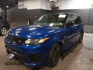 2016 Land Rover Range Rover Sport SVR with VIN SALWZ2EF4GA563946, listed as a IAAI auction lot 37919855 with Not provided miles and . Bid and sale history available at DreamBid. Image 2.