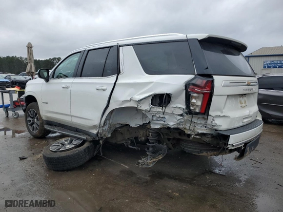 2021 Chevrolet Tahoe LT with VIN 1GNSCNKD5MR402845, listed as a Copart auction lot 43349095 with 68,369 mi miles and Salvage Title. Bid and sale history available at carsss.com. Image 2.
