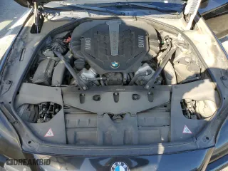 2012 BMW 6 Series 650i with VIN WBALX3C55CDV77876, listed as a Copart auction lot 44644405 with 95,621 mi miles and Clean Title. Bid and sale history available at carsss.com. Image 11.
