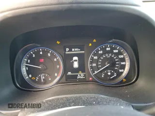 2023 Hyundai Kona SEL with VIN KM8K32ABXPU974059, listed as a Copart auction lot 46161695 with 29,762 mi miles and Salvage Title. Bid and sale history available at DreamBid. Image 9.