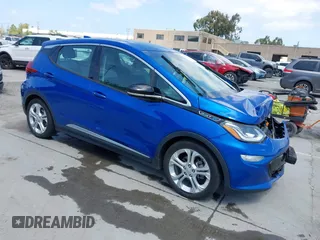 2019 Chevrolet Bolt EV LT with VIN 1G1FY6S05K4131965, listed as a IAAI auction lot 42063331 with 51,550 mi miles. Bid and sale history available at carsss.com. Image 1.