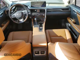 2022 Lexus RX with VIN JTJHZKEA2N2027232, listed as a Copart auction lot 42643925 with 42,593 mi miles and Salvage Title. Bid and sale history available at carsss.com. Image 8.