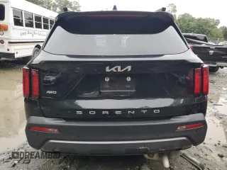 2022 Kia Sorento X-Line S with VIN 5XYRLDLCXNG148136, listed as a Copart auction lot 74258464 with 96,248 mi miles and Salvage Title. Bid and sale history available at DreamBid. Image 6.