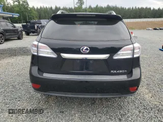 2012 Lexus RX 450h with VIN JTJBC1BA9C2432765, listed as a Copart auction lot 57657145 with 290,286 mi miles and Clean title. Bid and sale history available at DreamBid. Image 6.
