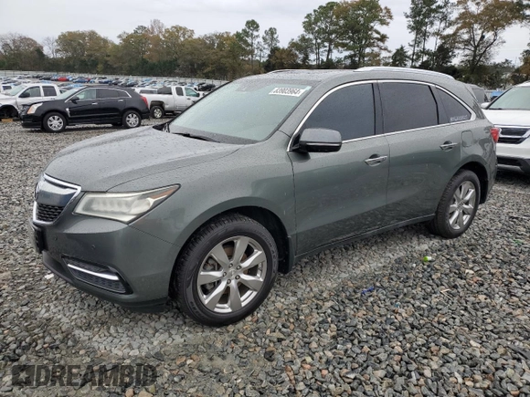 2016 Acura MDX Advance z VIN 5FRYD3H98GB016811, wystawiony jako Copart lot #83903964 z przebiegiem 206 828 mil mil oraz Szkoda całkowita • Salvage title. Historia ofert i sprzedaży dostępna na DreamBid. Obrazek 1.